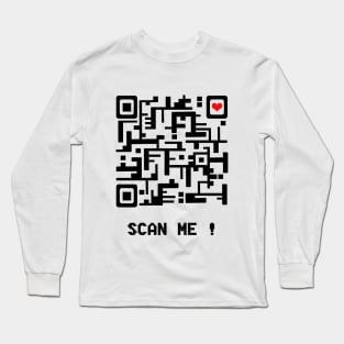 Scan me! Long Sleeve T-Shirt